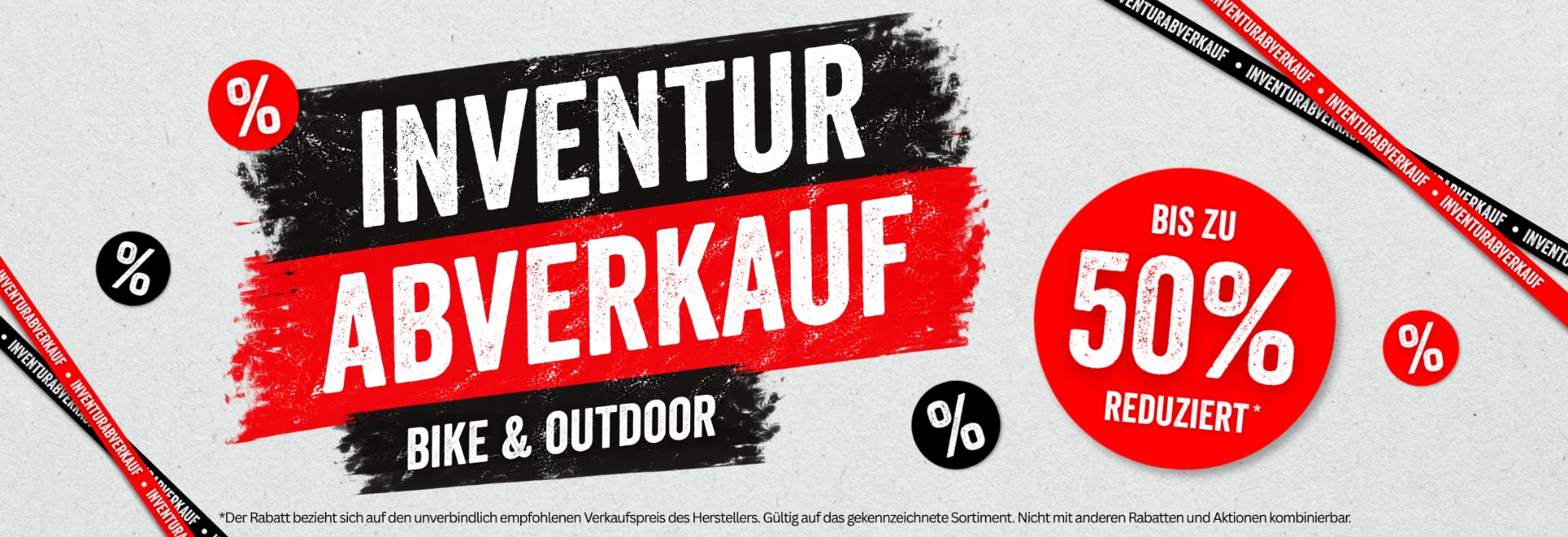 Inventur-Angebote im Bergspezl Outlet