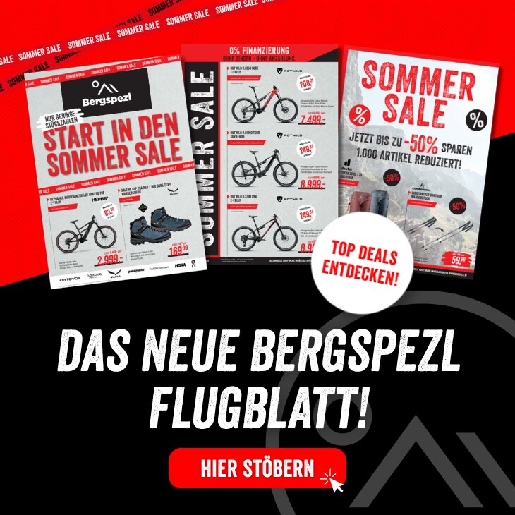 Juli Flugblatt 2026 von Bergspezl mit aktuellen Angeboten und Aktionen